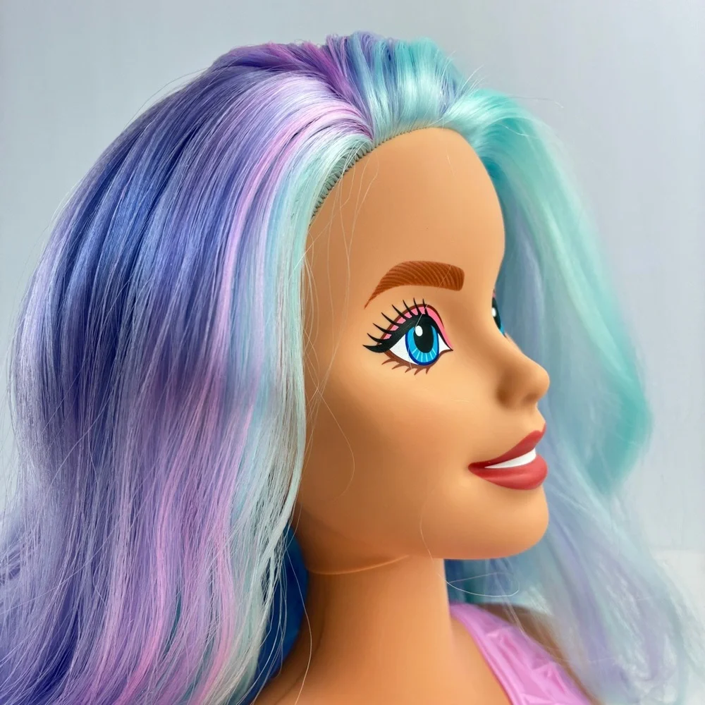 Barbie Fairy Tale Styling Head Pastel Hair Mattel 2022 HMD82